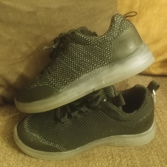 Skechers Energy Lights Lace Up Shoes - Picture 5 of 8